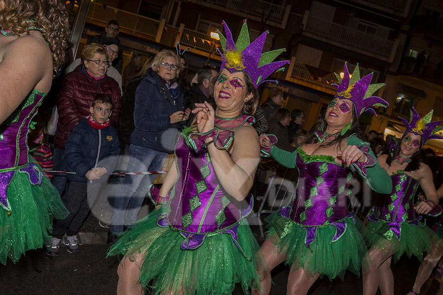 Rua del Carnaval de Les Roquetes del Garraf 2017